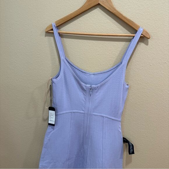 NWT mariam anna barska Purple Lavender Sexy Bodycon Maxi Dress Medium - Picture 9 of 14